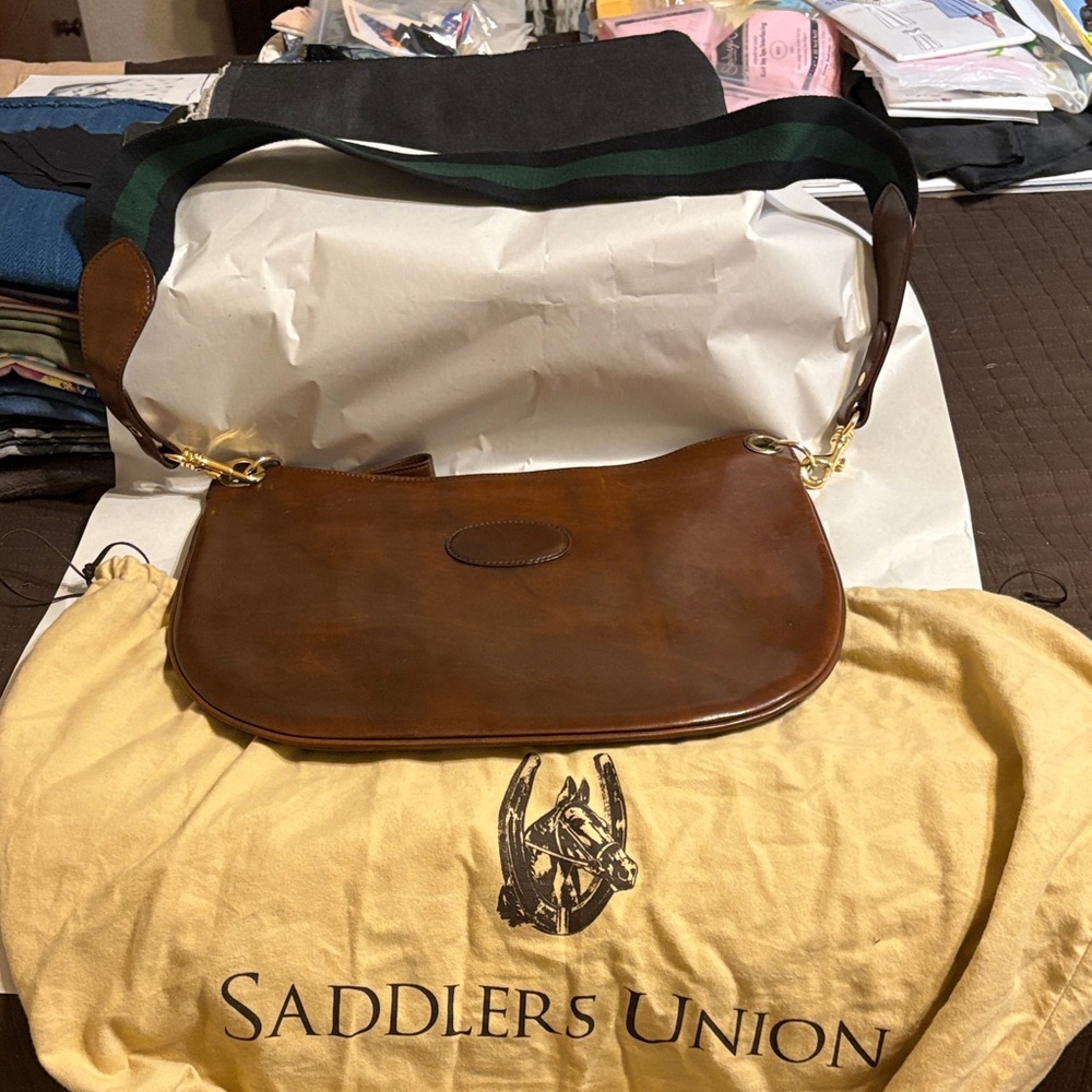 Saddler's Union Brown Leather Shoulder Bag